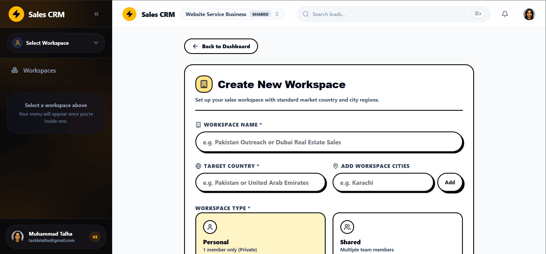 SALES CRM ENGINE screenshot 3
