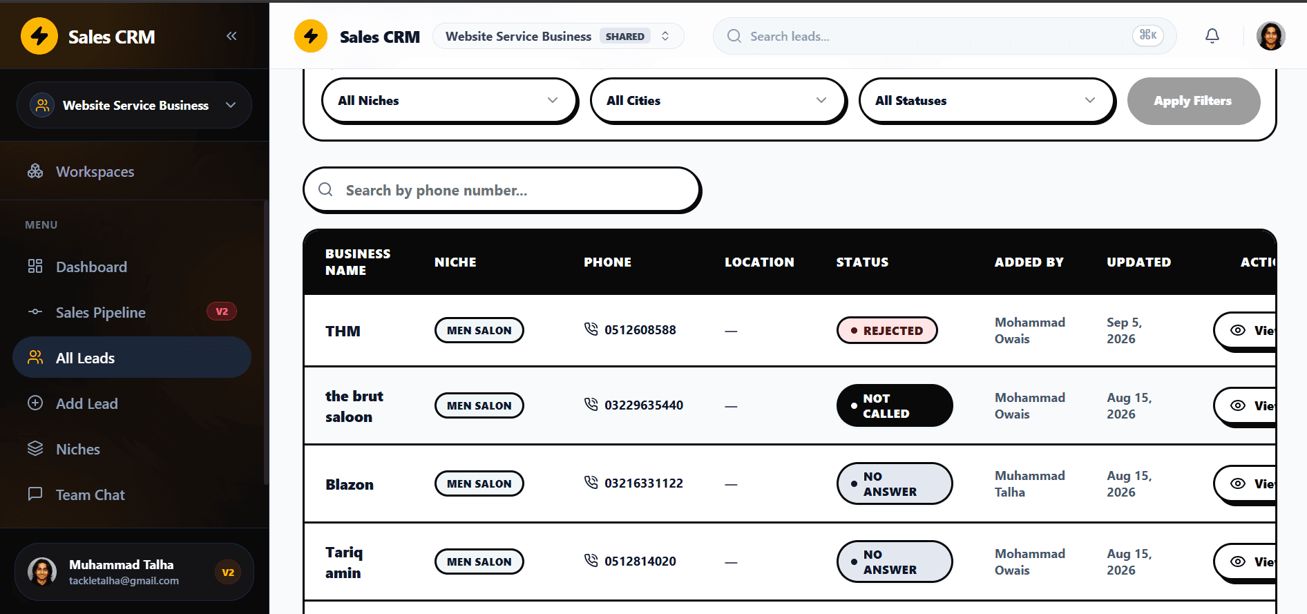 SALES CRM ENGINE screenshot 6